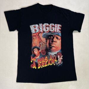 The Notorious Big Biggie Smalls It Was All A Dream T-shirt Women Medium Music